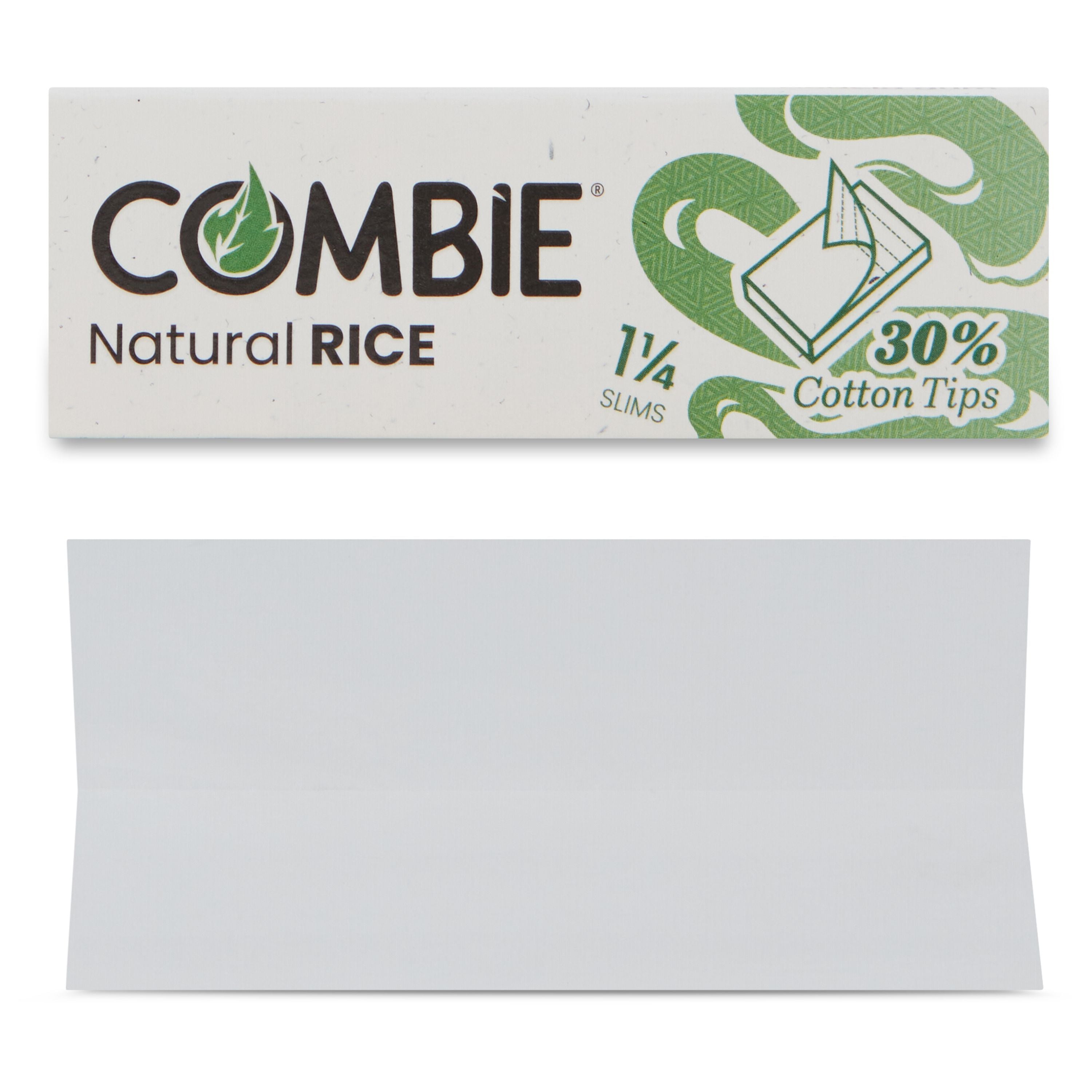 1-1/4 NATURAL RICE ROLLING PAPERS - 22 packs